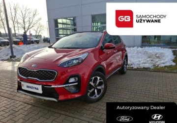 Kia Sportage IV SUV 1.6 T-GDI 177KM 2018 Kia Sportage 1.6 T-GDi 177KM M6 Wersja L Salon PL ASO 1.6 Benzyna 177KM