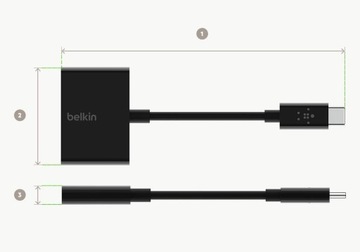 USB-адаптер Belkin F7U080BTBLK, черный