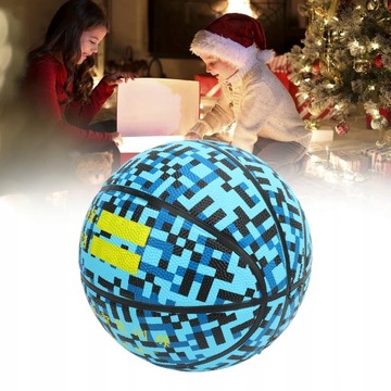 Резиновый баскетбольный мяч для зала, размер 5