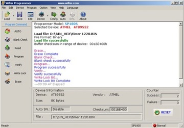 Программатор USB uP MCS-51/ATmega и EEPROM - SP200S