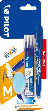 Pióro Pilot + 6 wkładów plus gumka