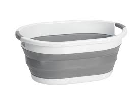KOSZ składany na pranie bieliznę silikonowy 53 cm