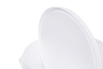 Ведро пластиковое 10 литров белое для ПИЩЕВОГО СЕРТИФИКАТА