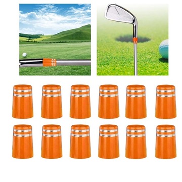 Żelazne okucia golfowe .355 Pomarańczowe