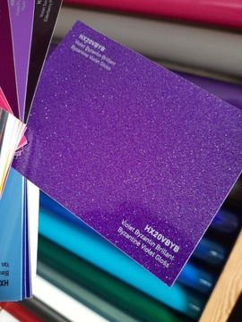 Фольга HEXIS Византийский Фиолетовый ГЛЯНЕЦ 152x100см