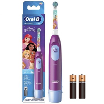 ORAL-B ELEKTRYCZNA SZCZOTECZKA DLA DZIECI TIMER + 9 KOŃCÓWEK + DODATKI