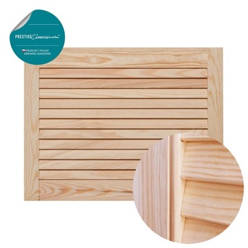 Drzwiczki ażurowe sosnowe 49,4 x 43,5 Front szuflady producent drewna diy