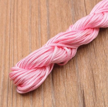 Czarny styl 12 meterroll Nylon Cord Macrame Rattai