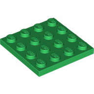 LEGO Płytka 4x4 3031 4113158 zielony - 1 szt