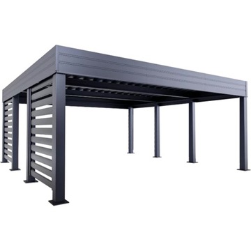 WIATA Garażowa Samochodowa CARPORT Zadaszenie 6x6m
