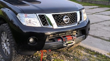Płyta montażowa wyciągarki w zderzak Navara D40 05-10 Pathfinder R51 3.0 V6