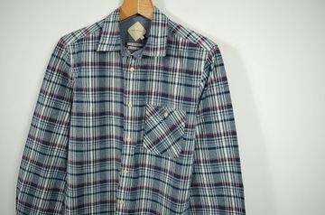 CHARLES CHEVIGNON _ МУЖСКАЯ РУБАШКА В КЛЕТИКУ_ S