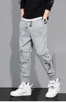 Mens Cargo Pants Harajuku Fashion Joggers Casual S