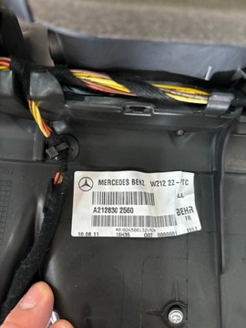 MERCEDES E W212 RADIÁTOR KOMPLET EVROPA A2128302560