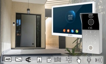 WIDEODOMOFON 5TECH ZESTAW STACJA 84225 DUŻY MONITOR 10'' DOTYKOWY ANDROID