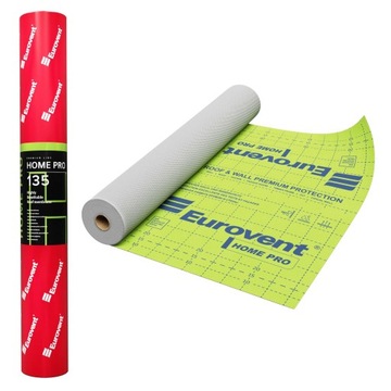 FOLIA WIATROIZOLACJA MEMBRANA DACHOWA WIATROIZOLACYJNA NA ŚCIANY HOME PRO
