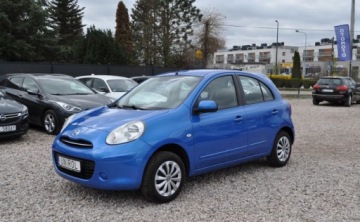 Nissan Micra IV Hatchback 5d 1.2 80KM 2012 Nissan Micra 1.2 Benzyna Klimatyzacja 1.2 Benzyna 80KM