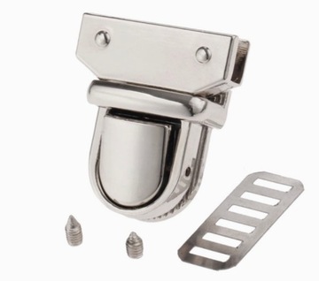 Zapięcie do torebki torby 32 x 29 mm nikiel