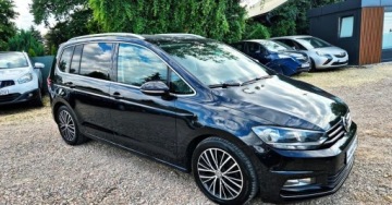 Volkswagen Touran III 1.4 TSI 150KM 2017 Volkswagen Touran BENZYNA grzane fotele ALCANTARA nawigacja OKAZJA, zdjęcie 4