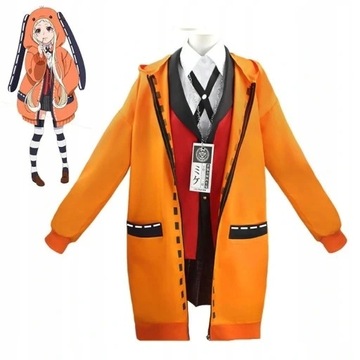 Zestaw Kostium Yomozuki Runa Kakegurui Cosplay