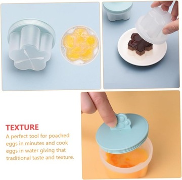4 шт., форма для яиц на пару, милая микро-форма для яиц, 4 шт.