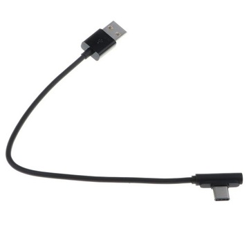 Угол 90 градусов Кабель USB Type C USB Type C Черный 0,25 м