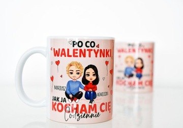 Kubek z własnym nadrukiem, logo, tekstem, zdjęciem - ceramika 330 ml