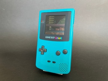 Цветная консоль Nintendo Game Boy + игра