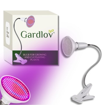 NOWOŚĆ Lampa LED do UPRAWY ROŚLIN doświetlania wzrostu 200 LED E27 - HIT