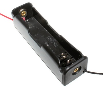 KOSZYK 1 X 18650 LI-ION PRZEWODY KOSZYCZEK