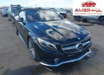 Mercedes Klasa S W222 2017 Mercedes-Benz Klasa S 550 2017 4.7 Benzyna 449KM