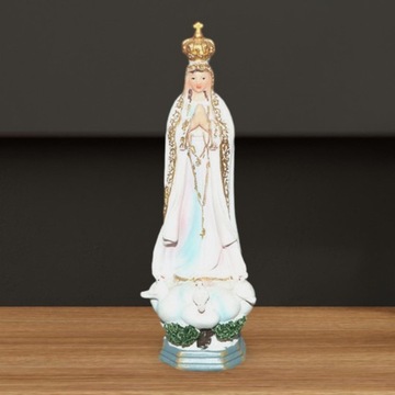 Фигурка Девы Марии на основании Святой Статуи. Украшение спальни на столешнице.