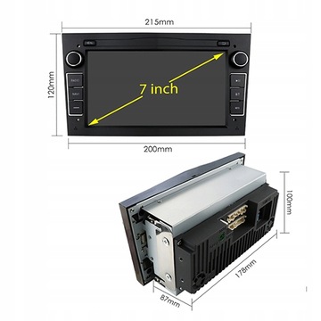 Радио ANDROID 12 WIFI GPS OPEL Corsa D 2004-2014 гг.