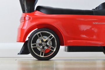 Каталка Мерседес для девочки 2 лет, подарок мальчику на годик + имя