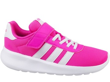 ADIDAS LITE RACER RÓŻOWE BUTY GUMKI RZEP DAMSKIE