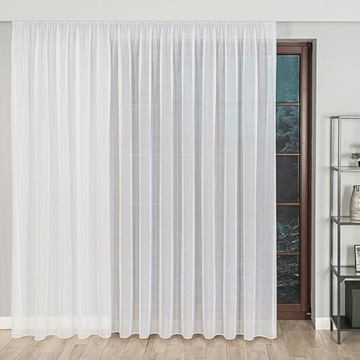 Готовная занавеска на ленте с грузом в салоновые занавески