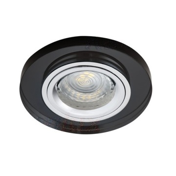 Szklane oczko sufitowe Kanlux MORTA CT-DSO50-B