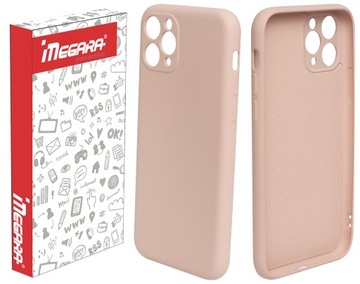 Etui silikonowe z ochroną aparatu do iPHONE 11 Pro