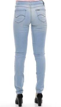 LEE spodnie SKINNY grey SCARLETT _ W29 L35