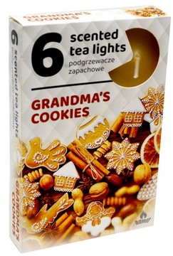 Zapachowe Tea Light Zapach CIASTECZKA BABCI 6 szt.