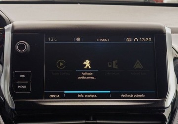 Peugeot 2008 I SUV Facelifting 1.2 PureTech 110KM 2017 Peugeot 2008 1.2 PB 110KM Style Salon PL Serwis ASO Gwarancja 1.2 Benzyna, zdjęcie 17