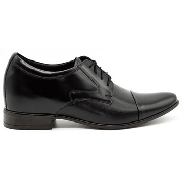 Мужская официальная обувь P10, увеличивающая рост, черная 41