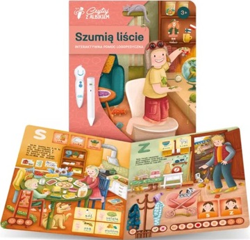 CZYTAJ Z ALBIKIEM KSIĄŻKA LOGOPEDYCZNA MÓWIĄCA SZUMIĄ LIŚCIE
