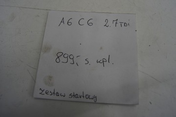 A6C6 S-LINE SADA STARTOVACÍ 2.7 TDI ŘÍZENÍ