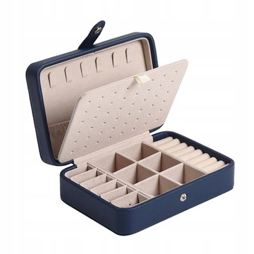 Pudełko na biżuterię PU Leather Double Layer