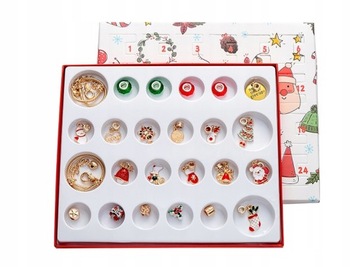 Ювелирные изделия из браслета с адвент-календарем на 24 дня