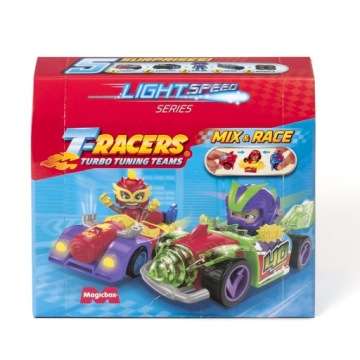 T-RACERS SERIES 6 LIGHT SPEED - АВТОМОБИЛЬ С ФИГУРОЙ
