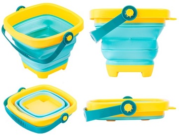 ПЕСОЧНЫЕ ИГРУШКИ ДЛЯ ПЛЯЖА, ФОРМЫ ДЛЯ ВЕДРОВ, 6 ШТ.