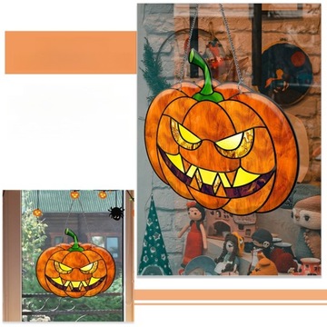 ДВЕРНАЯ ВЕШАЛКА «ХЭЛЛОУИН ТЫКВА» АКРИЛОВЫЙ КУЛОН БОЛЬШОЙ НОМЕР ДОМА