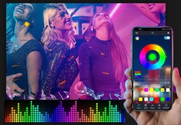 Пульт дистанционного управления Controller2+Music для светодиодных лент с применением BT